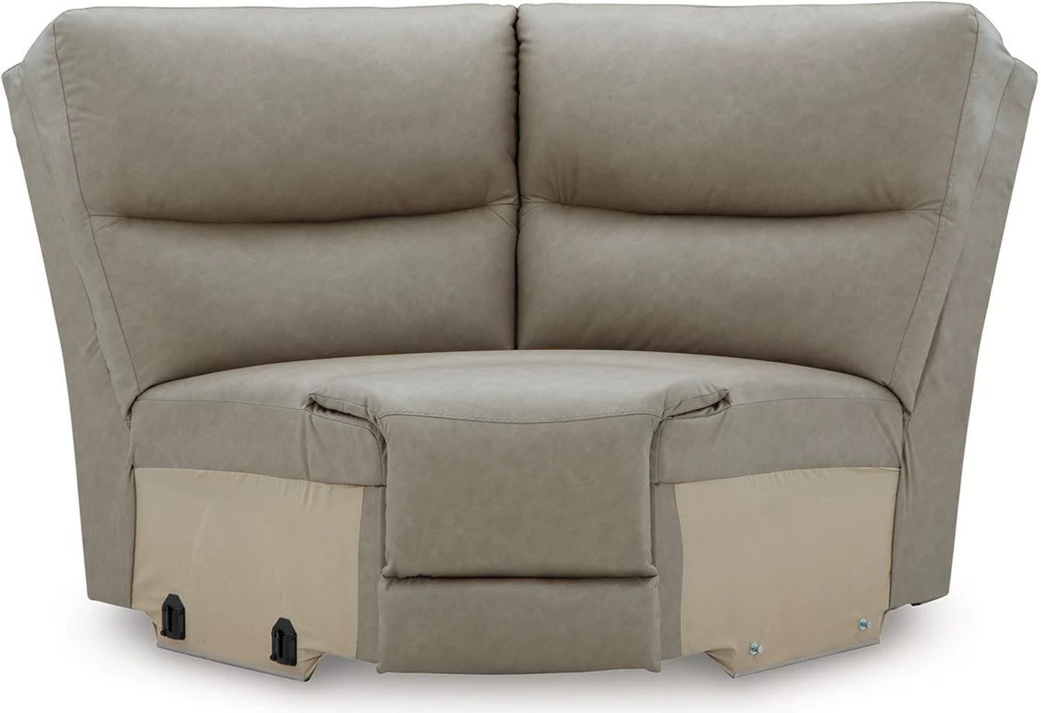 Bearmonte 6-Piece Power Reclining Sectional In Pebble NC99201S10