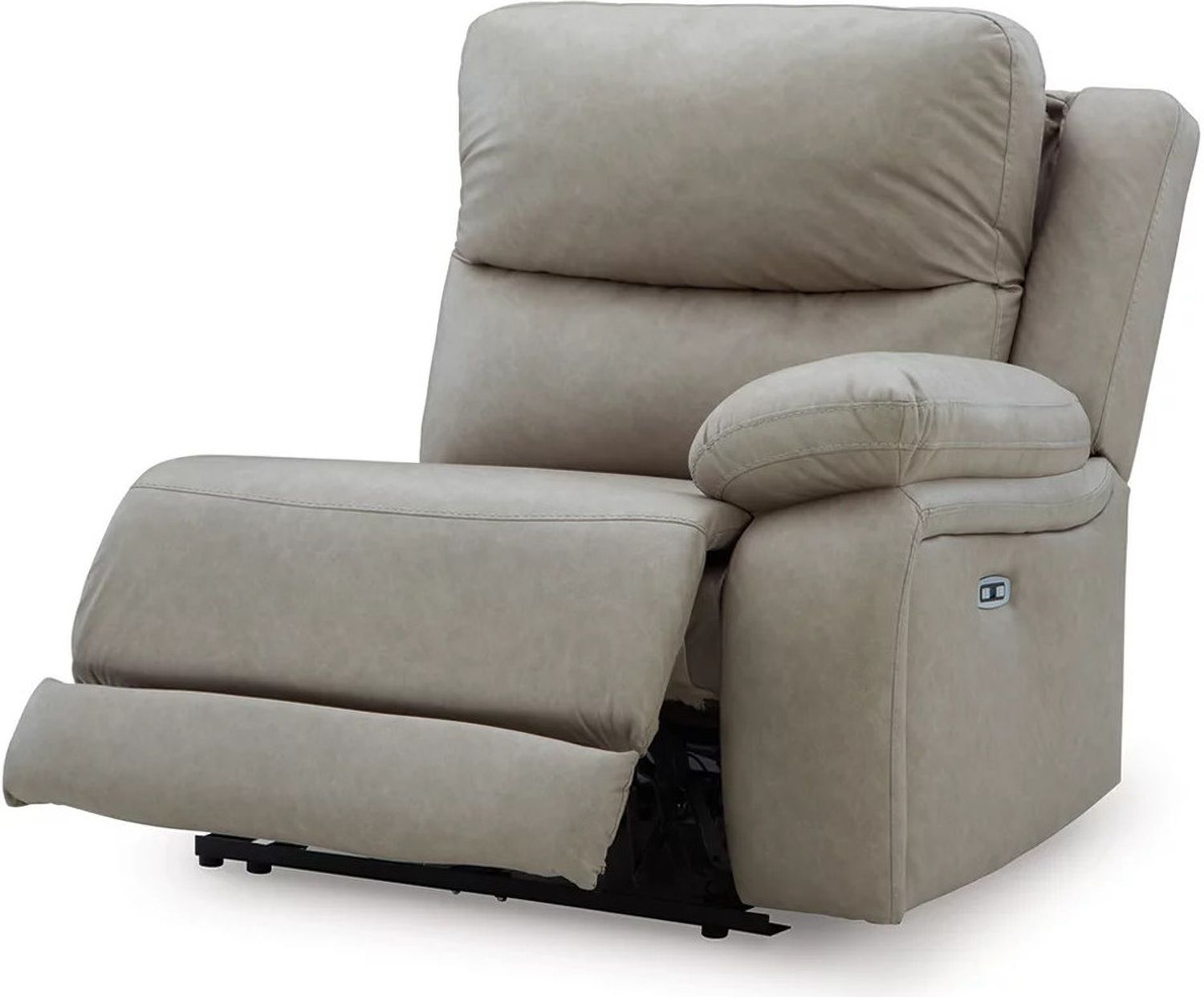 Bearmonte 6-Piece Power Reclining Sectional In Pebble NC99201S10