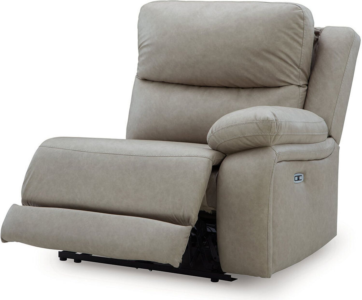 Bearmonte 5-Piece Power Reclining Sectional In Pebble NC99201S8