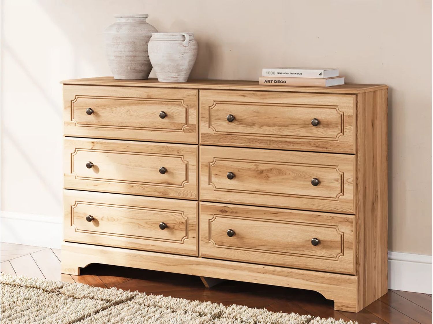 Bestmere Dresser In Warm Brown NCB107531