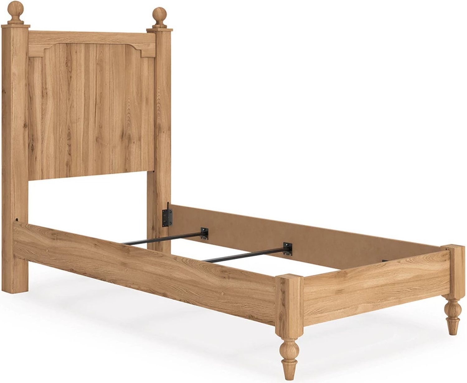 Bestmere Twin Panel Bed In Warm Brown NCB1075B2