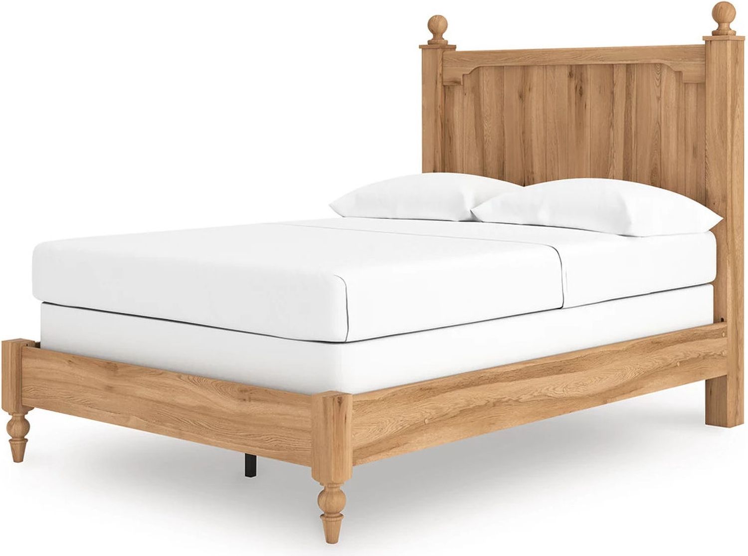 Bestmere Full Panel Bed In Warm Brown NCB1075B4