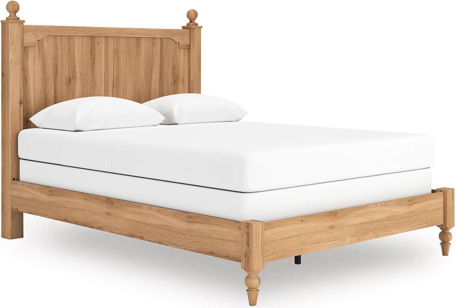 Bestmere Queen Panel Bed In Warm Brown NCB1075B7