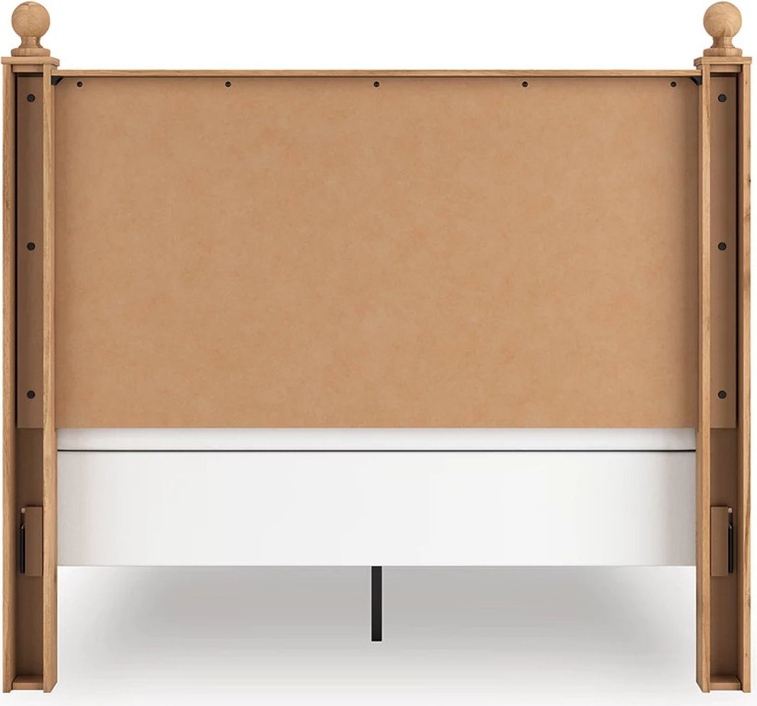 Bestmere Queen Panel Bed In Warm Brown NCB1075B7