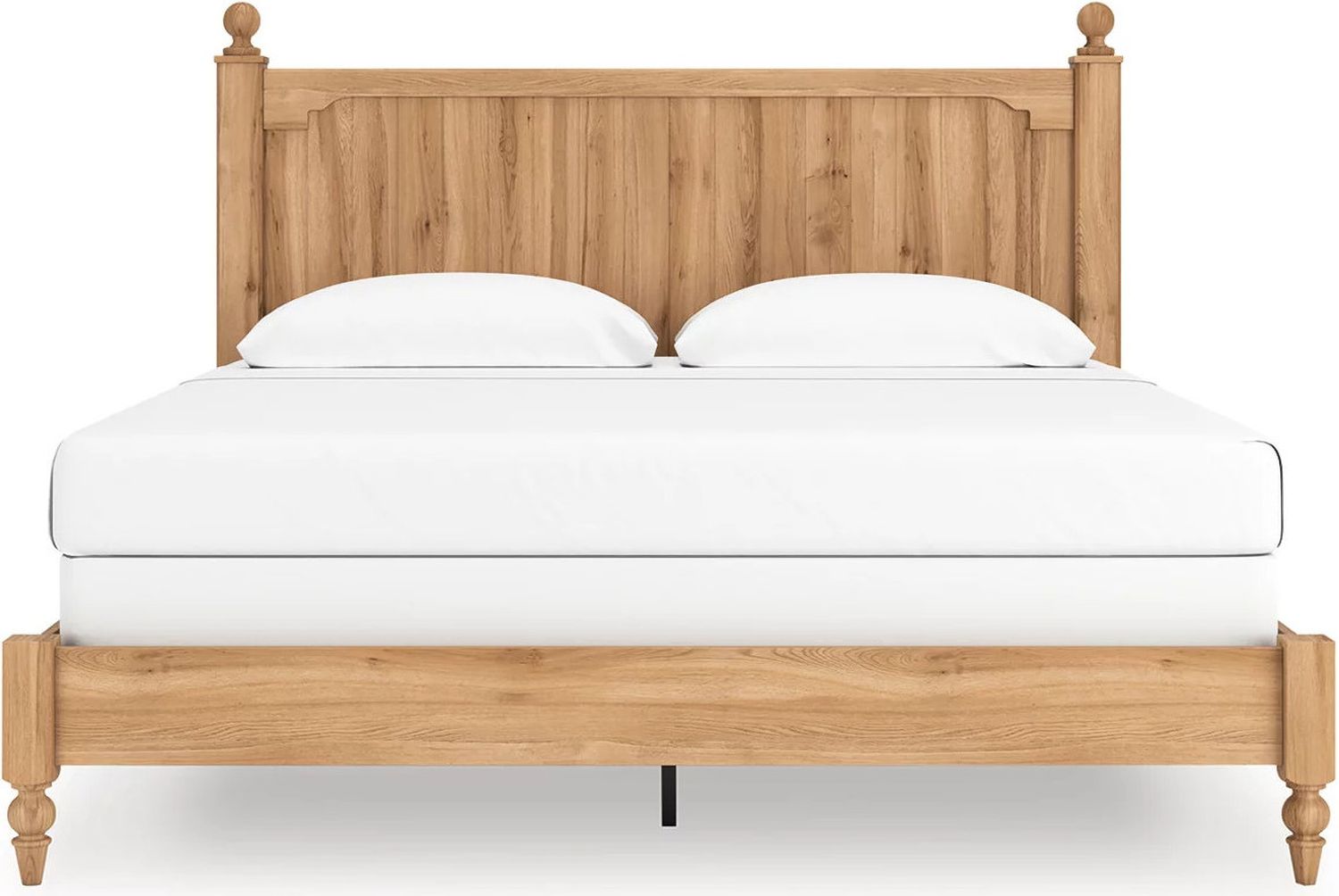 Bestmere King Panel Bed In Warm Brown NCB1075B8