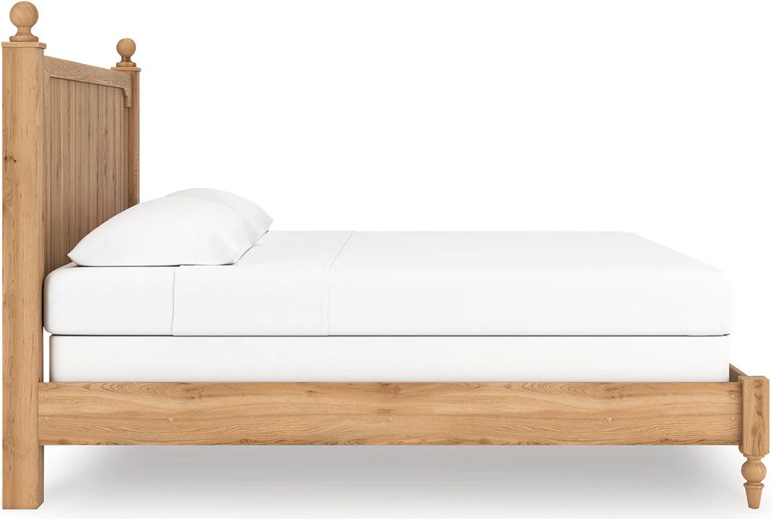 Bestmere King Panel Bed In Warm Brown NCB1075B8