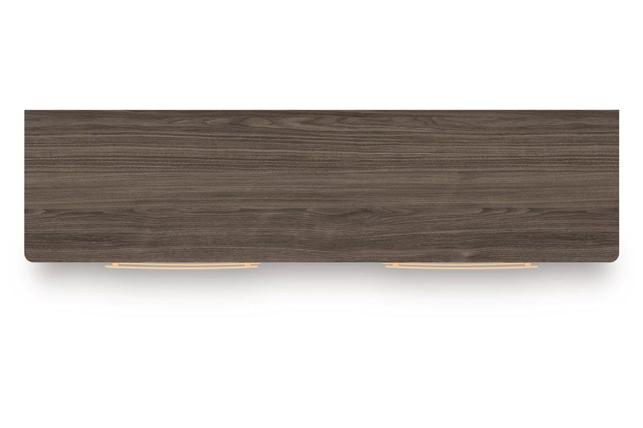 Nendalane Dresser In White and Brown NCB110831