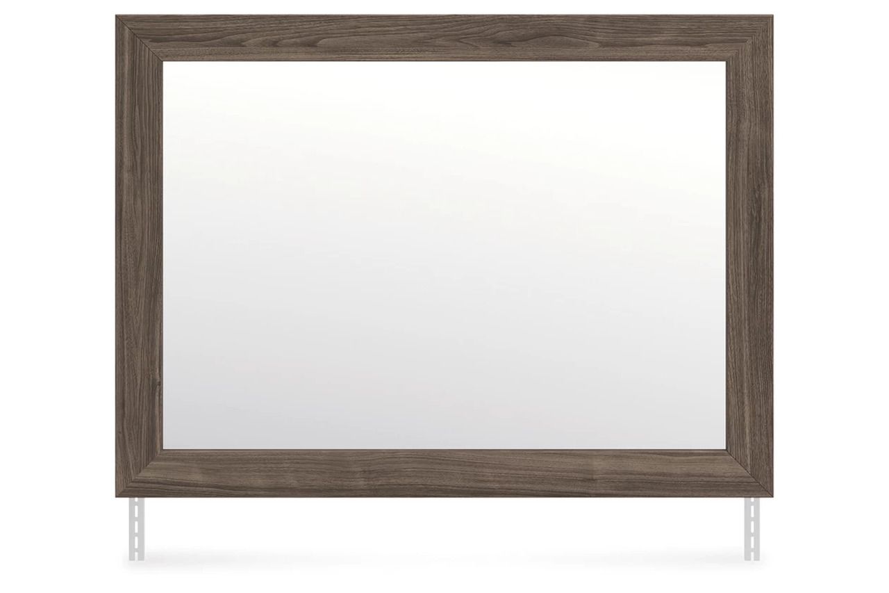 Nendalane Bedroom Mirror In Brown NCB110836
