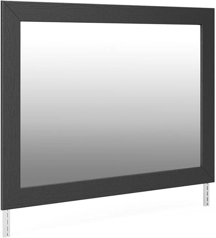 Ryderton Bedroom Mirror In Black NCB111836