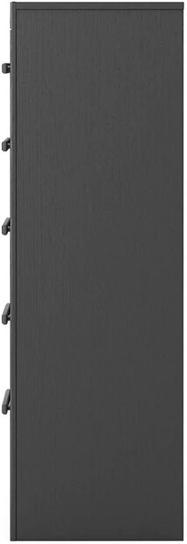 Ryderton Five Drawer Chest In Black and Gray NCB111846
