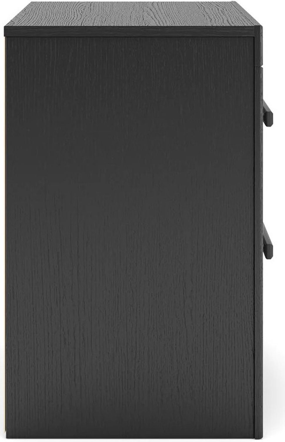 Ryderton Two Drawer NightStand In Black and Gray NCB111892