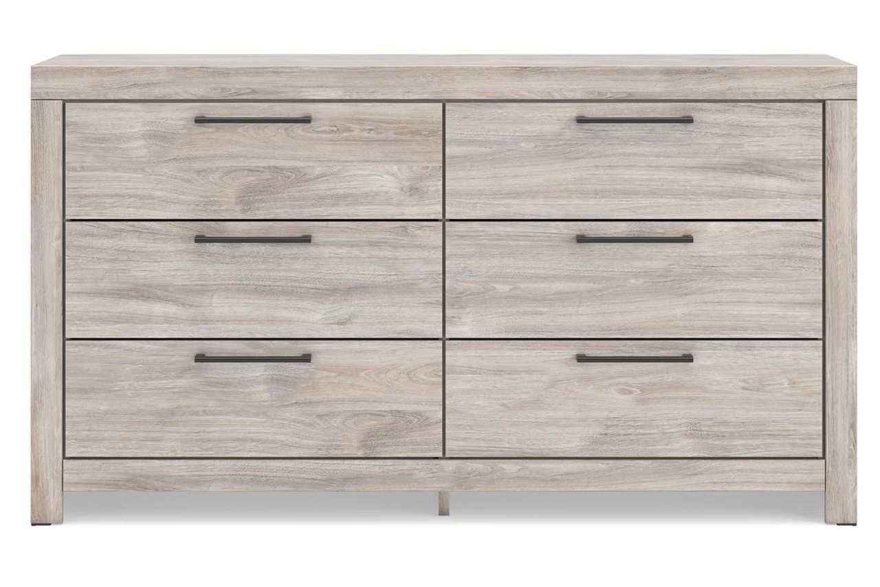 Ryderton Six Drawer Dresser In Gray NCB112031