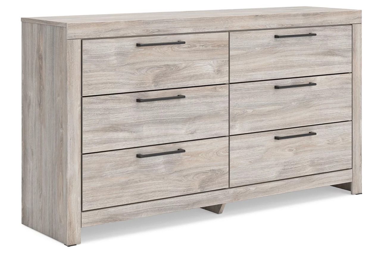 Ryderton Six Drawer Dresser In Gray NCB112031