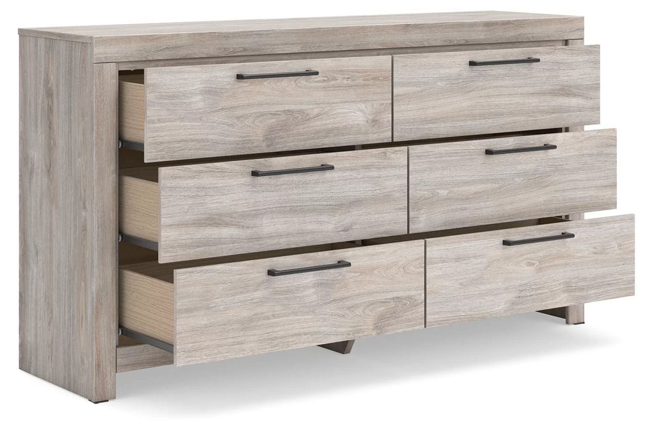 Ryderton Six Drawer Dresser In Gray NCB112031