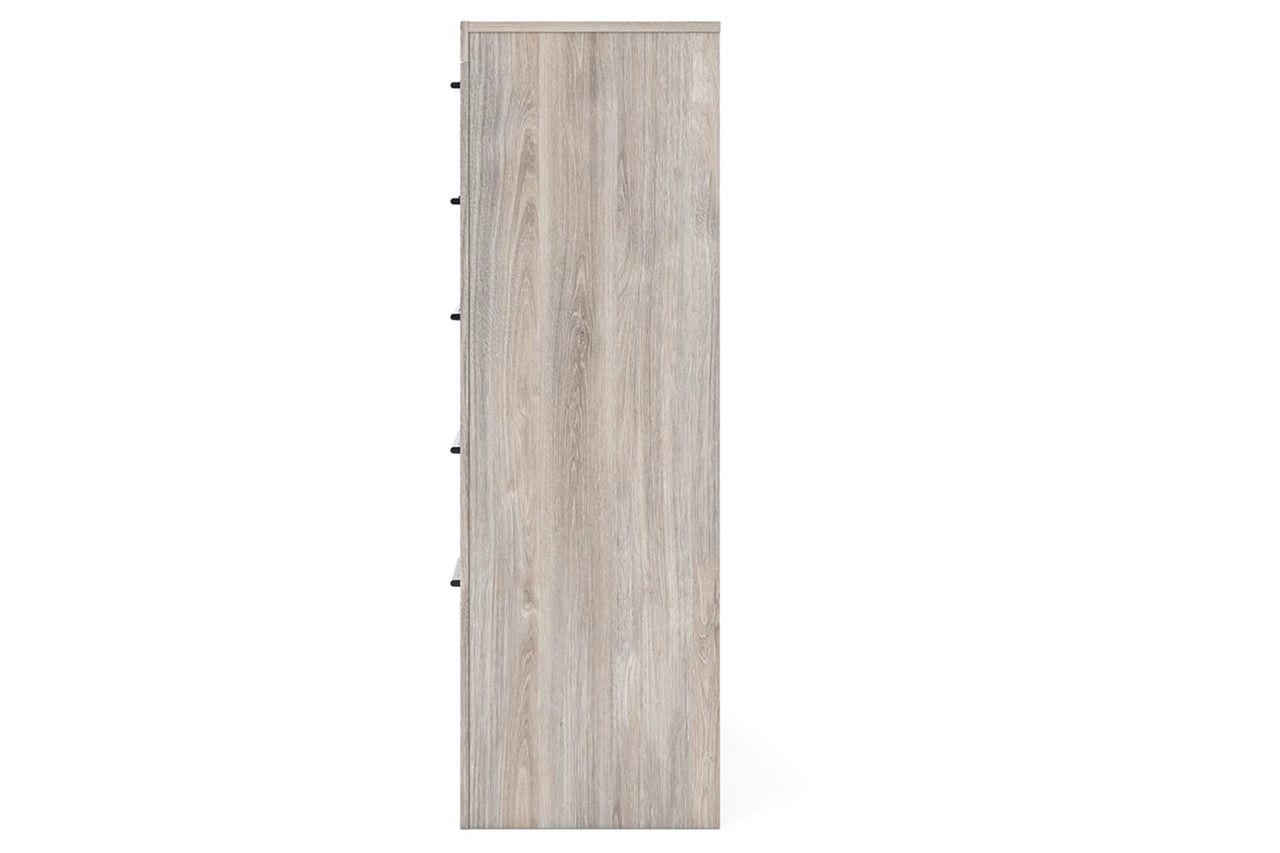 Ryderton Five Drawer Chest In Gray NCB112046