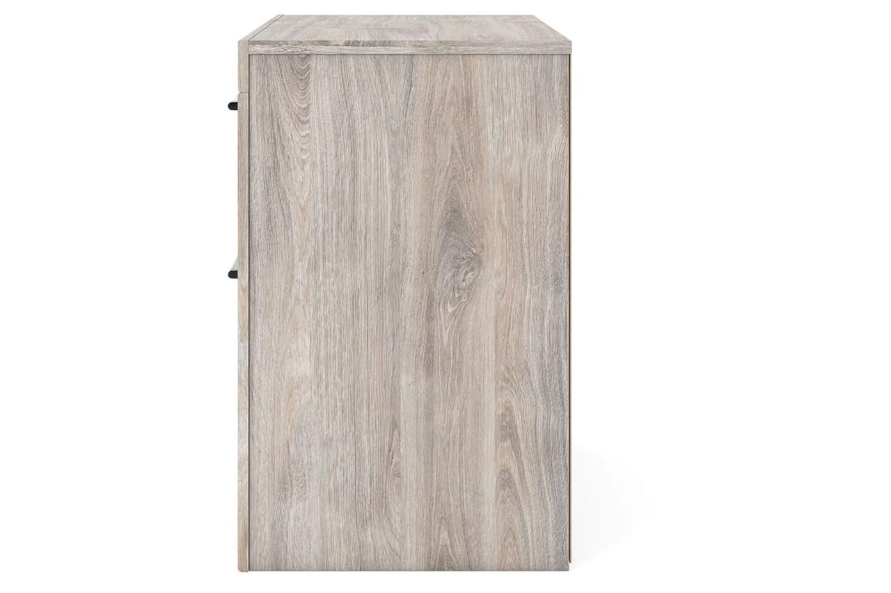 Ryderton Two Drawer NightStand In Gray NCB112092