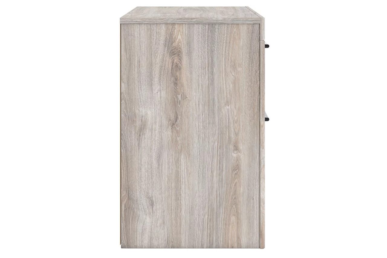 Ryderton Two Drawer NightStand In Gray NCB112092