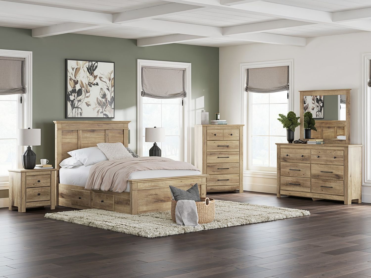 Allihauser Dresser In Tan NCB117031