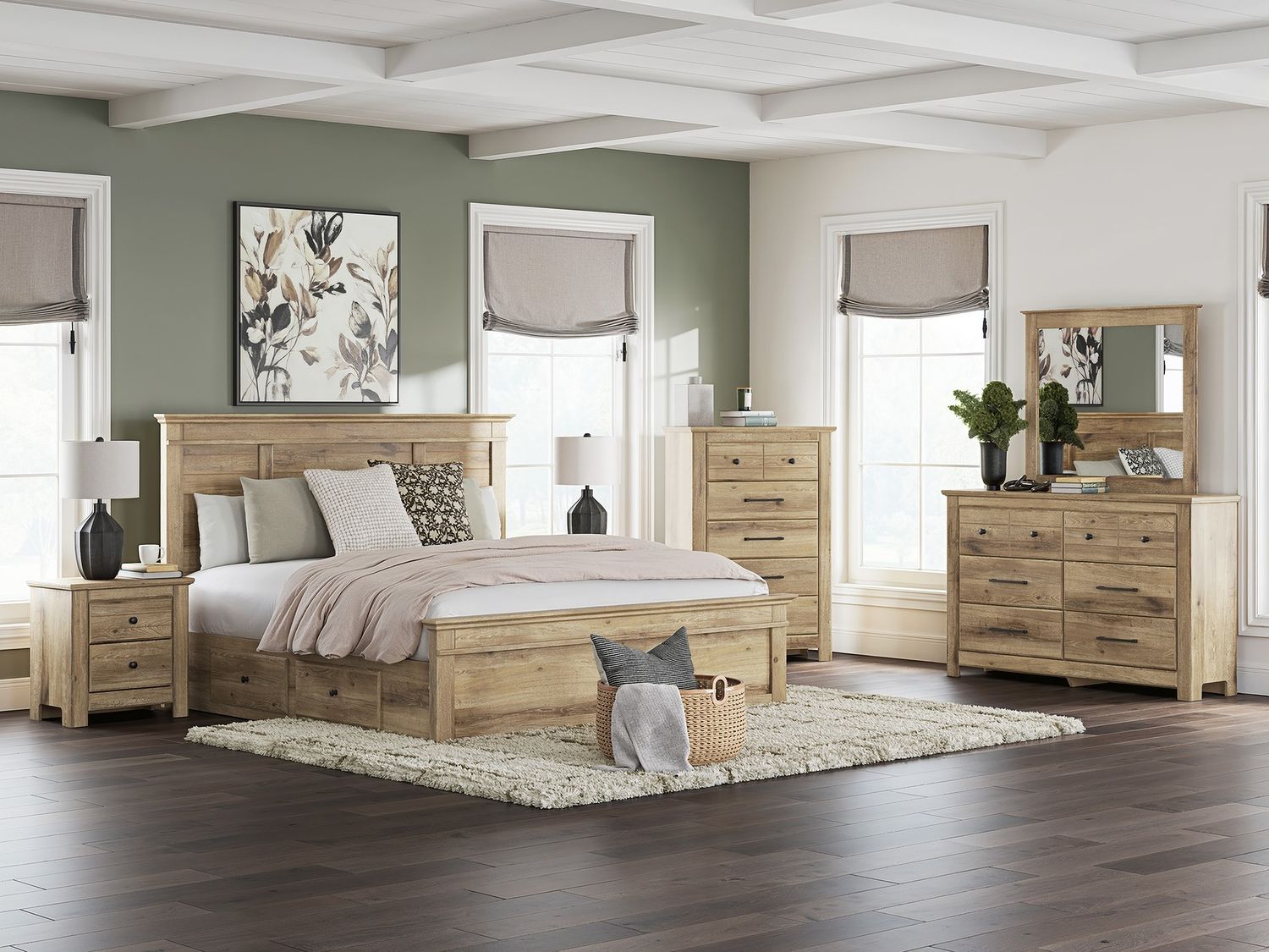 Allihauser Dresser In Tan NCB117031