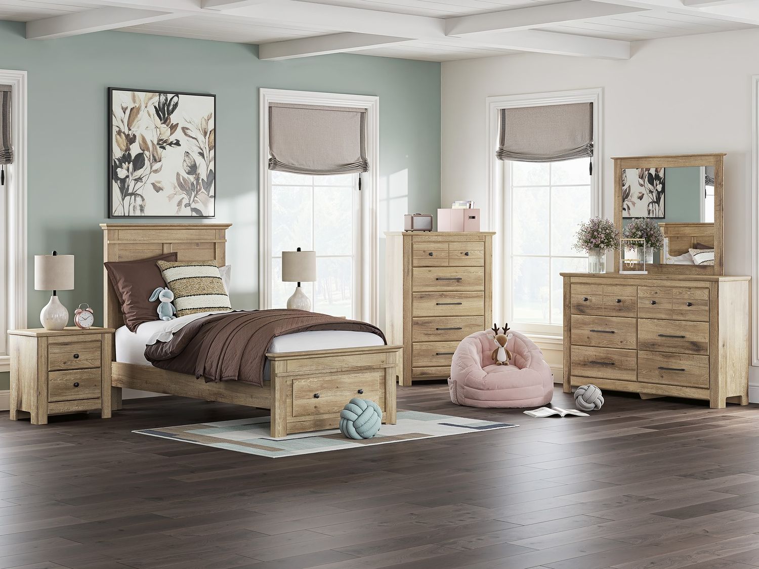 Allihauser Dresser In Tan NCB117031