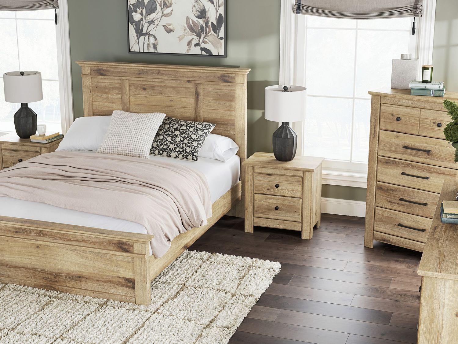 Allihauser Chest of Drawers In Tan NCB117046
