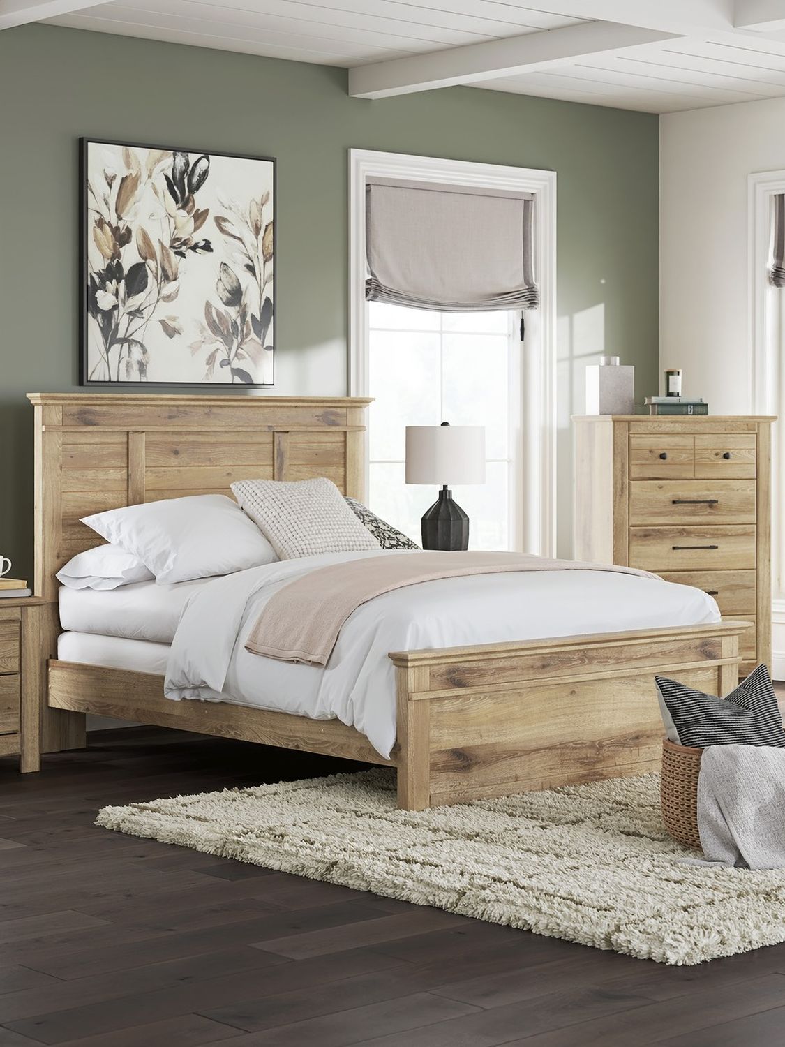 Allihauser Chest of Drawers In Tan NCB117046