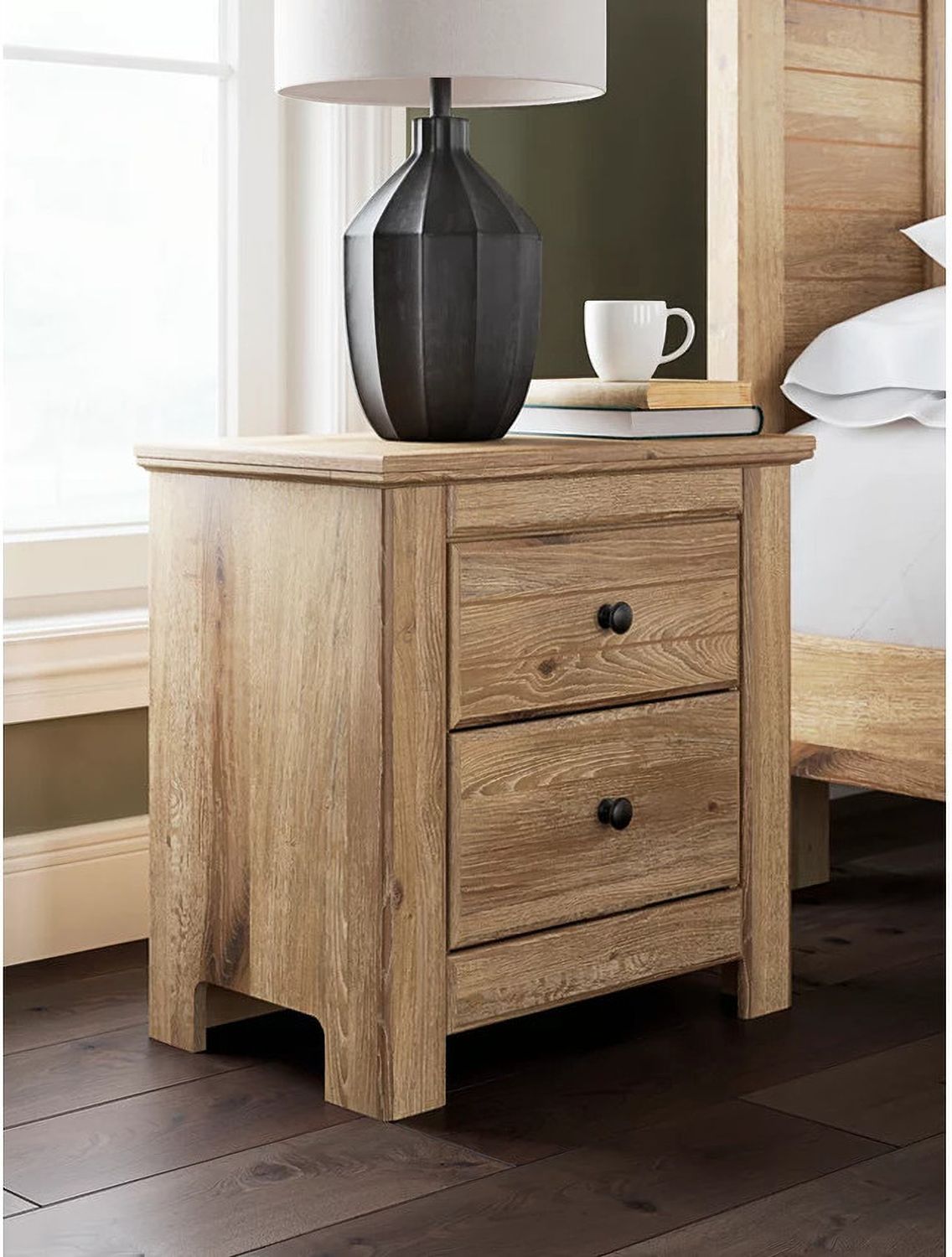 Allihauser Nightstand In Tan NCB117092