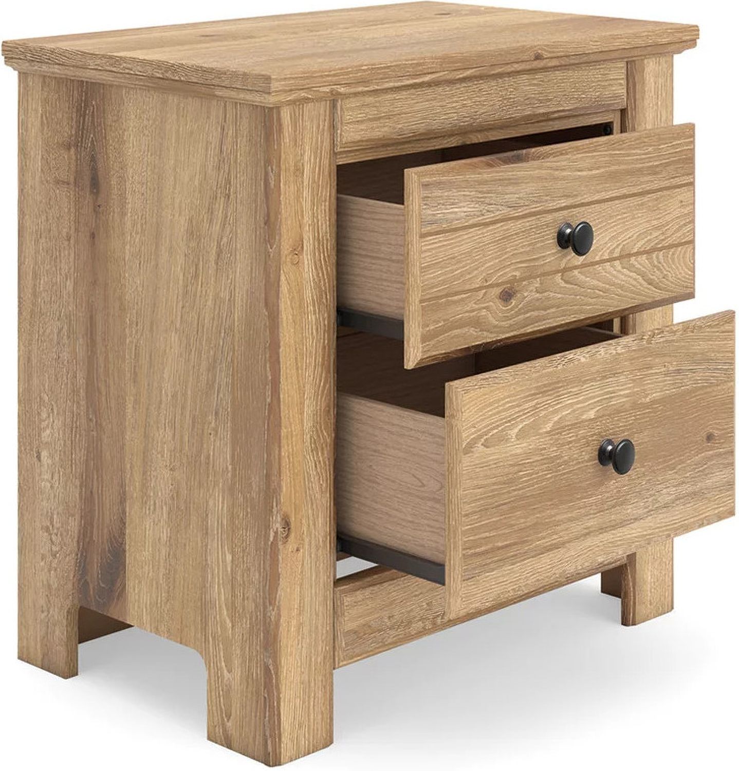 Allihauser Nightstand In Tan NCB117092