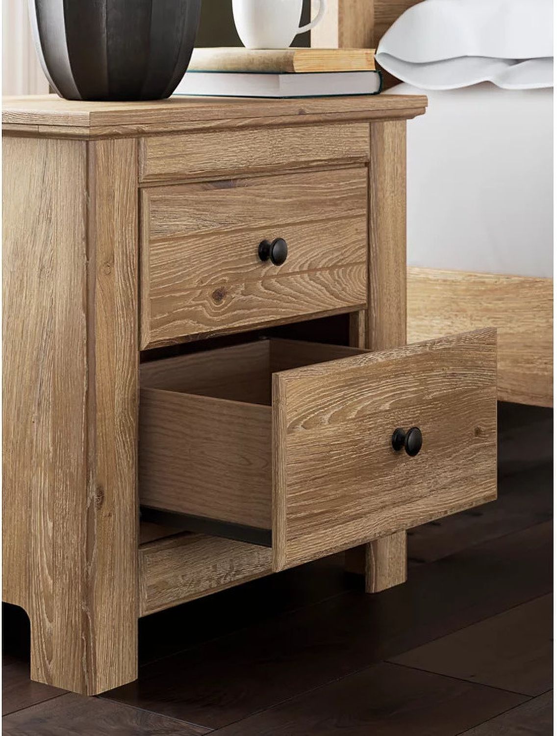 Allihauser Nightstand In Tan NCB117092