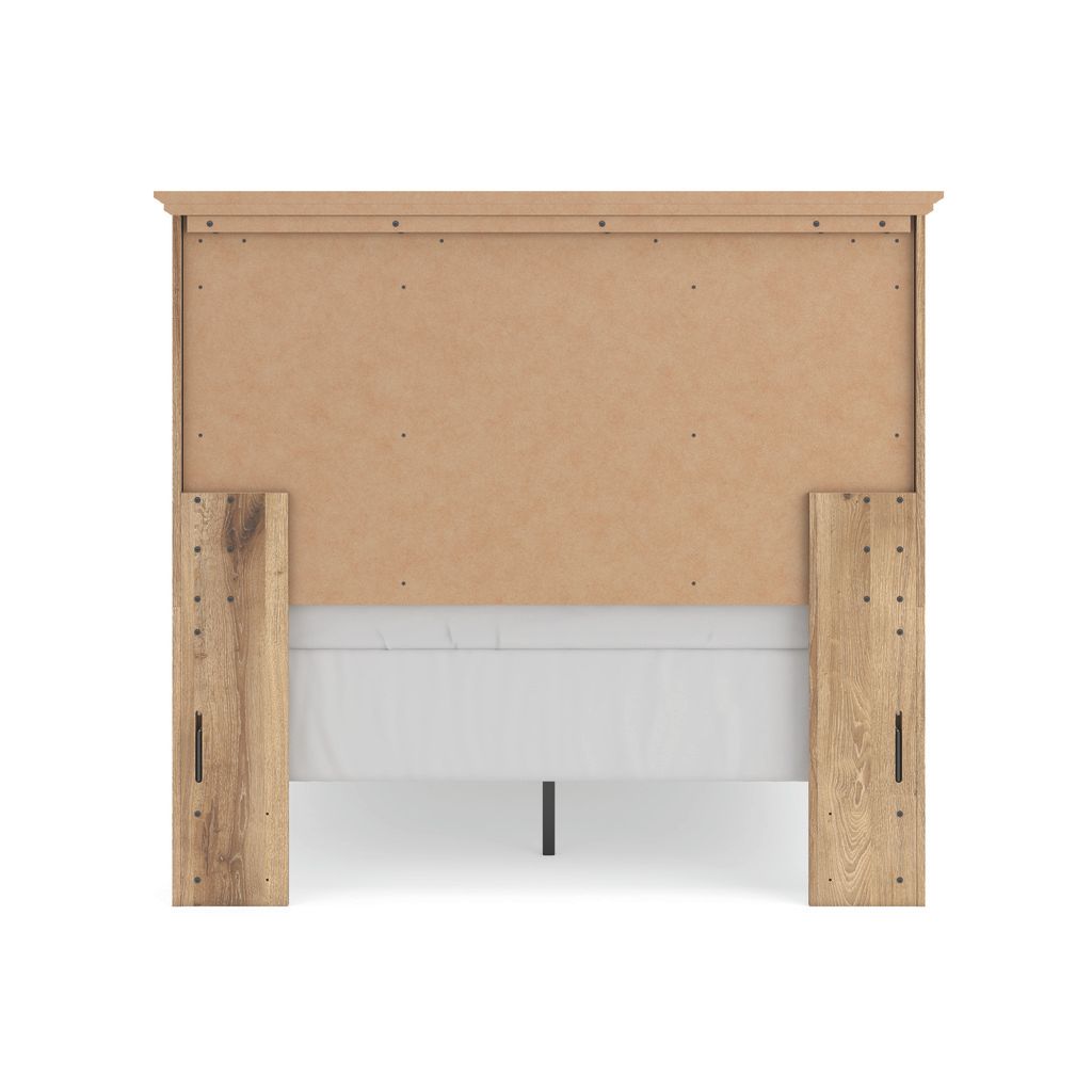 Allihauser Full Panel Bed In Tan NCB1170B19
