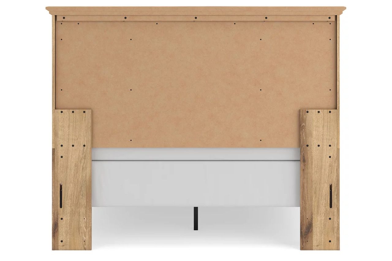 Allihauser Queen Panel Bed In Tan NCB1170B2