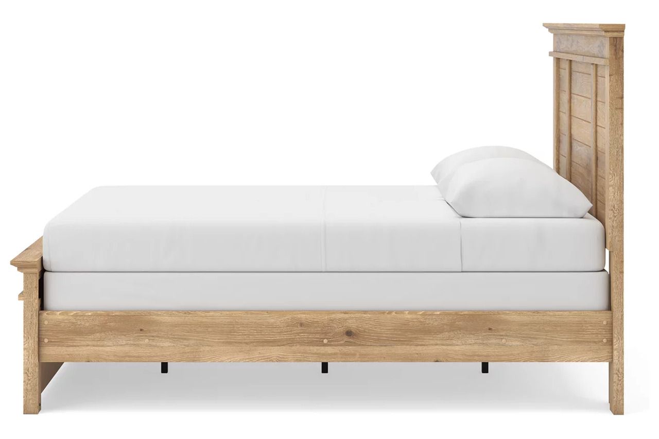 Allihauser Queen Panel Bed In Tan NCB1170B2