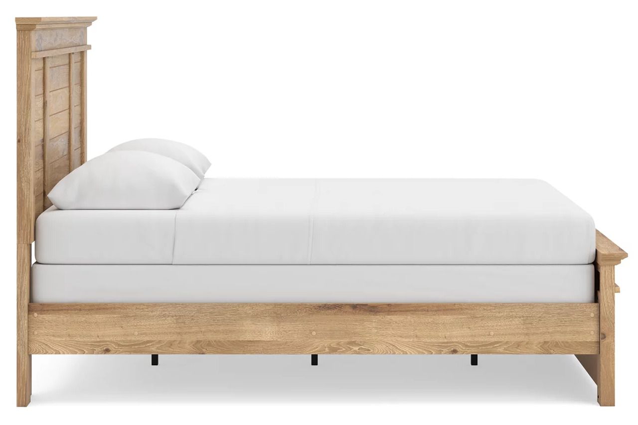 Allihauser Queen Panel Bed In Tan NCB1170B2