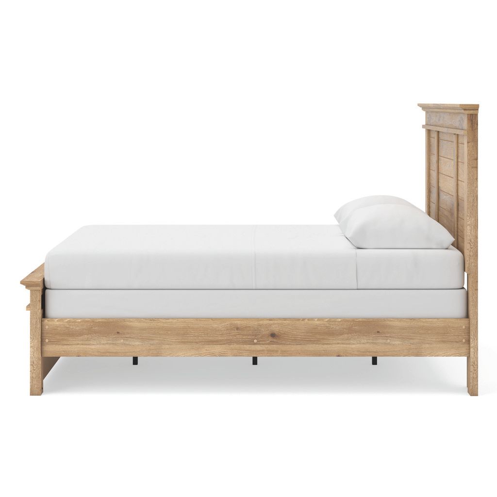 Allihauser Queen Panel Bed In Tan NCB1170B2