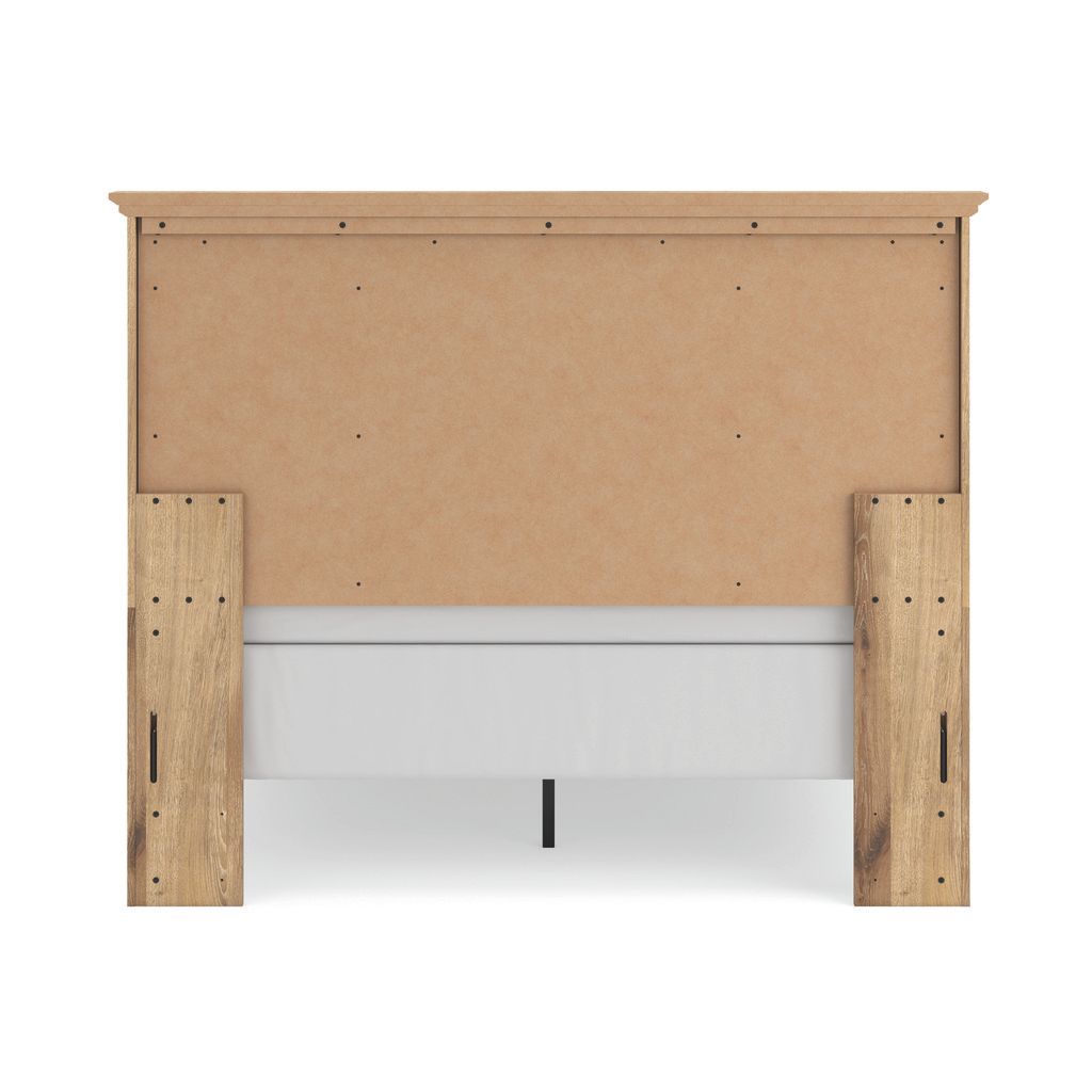 Allihauser Queen Panel Bed In Tan NCB1170B2