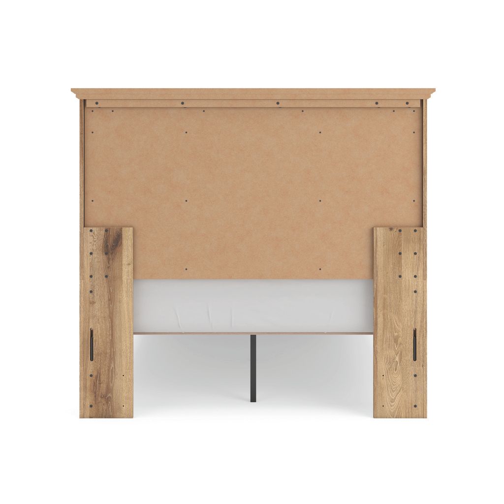 Allihauser Full Panel Storage Bed In Tan NCB1170B23