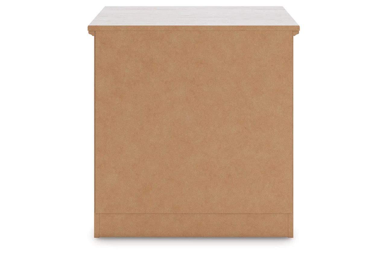 Allihauser Nightstand In White Wash NCB117192
