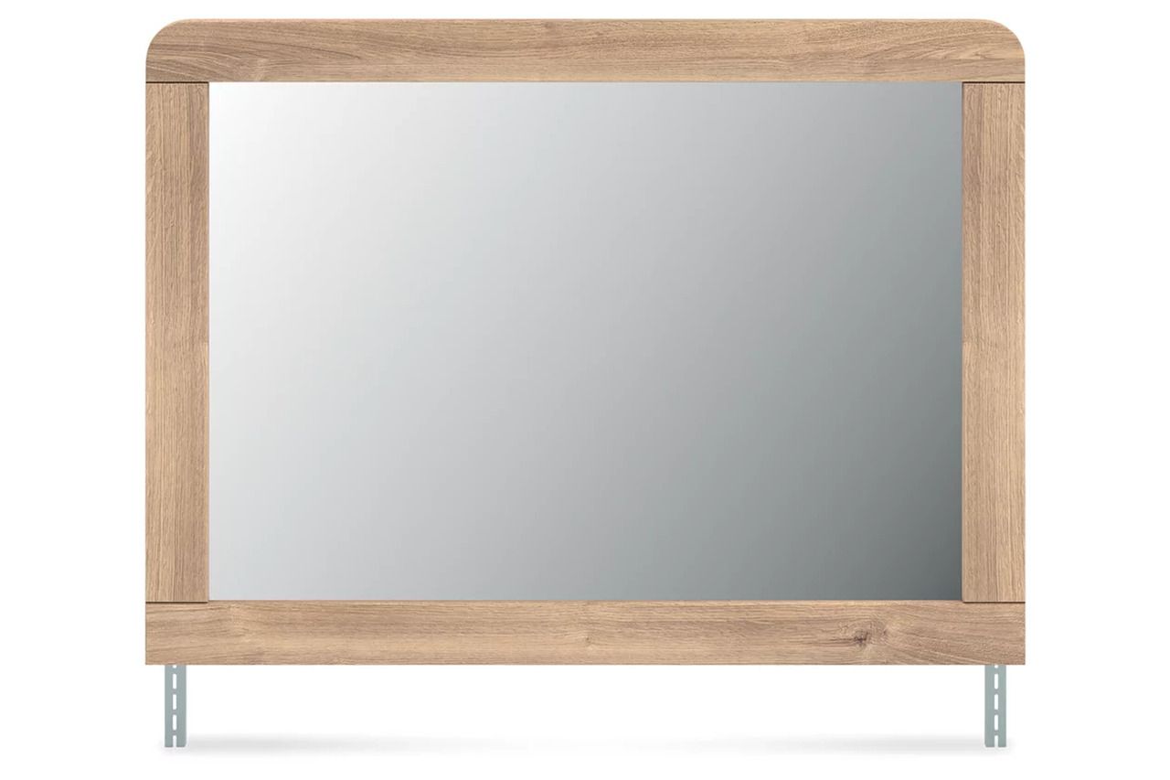 Prandefort Bedroom Mirror In Tan NCB136036