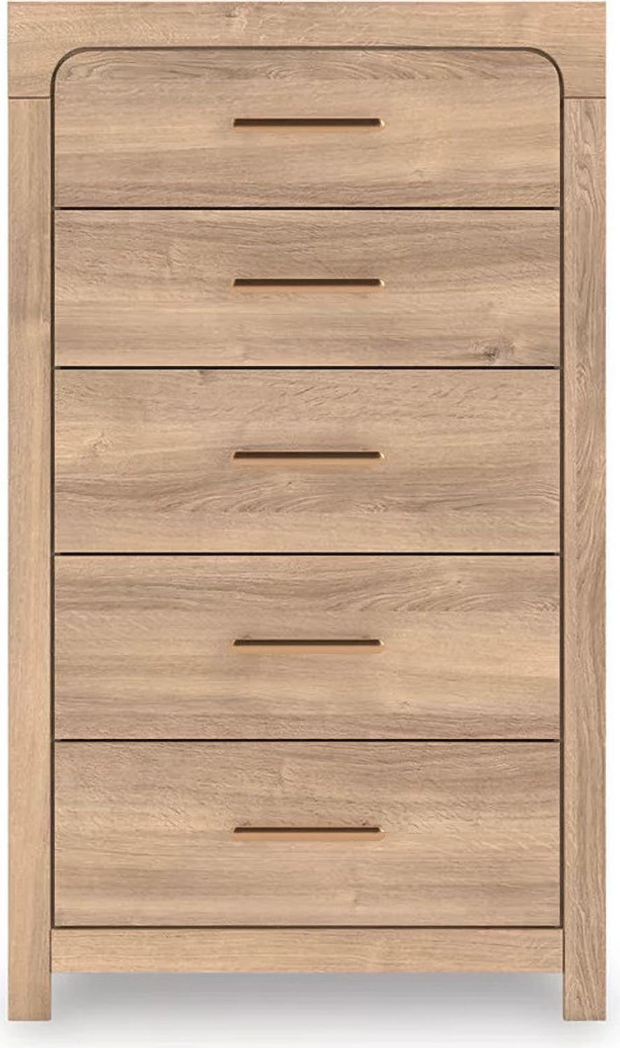 Prandefort Chest of Drawers In Tan NCB136046