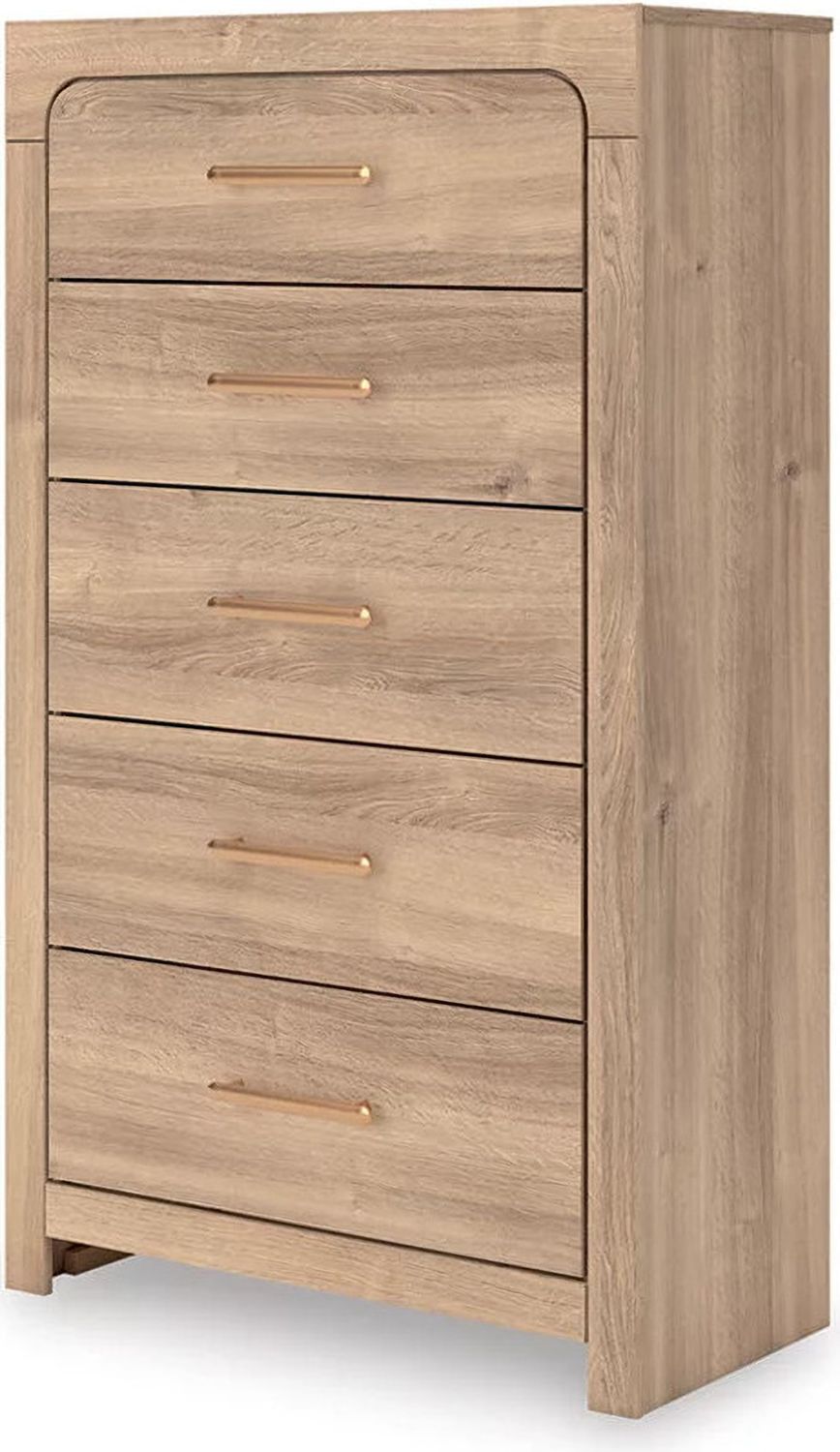 Prandefort Chest of Drawers In Tan NCB136046