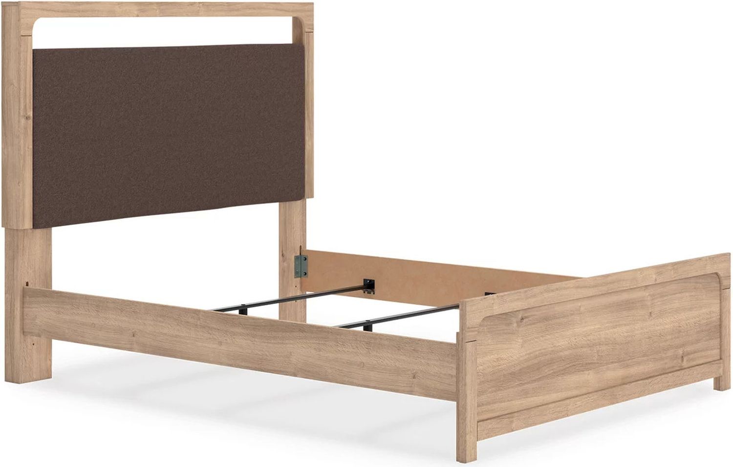 Prandefort Queen Upholstered Panel Bed In Tan NCB1360B4