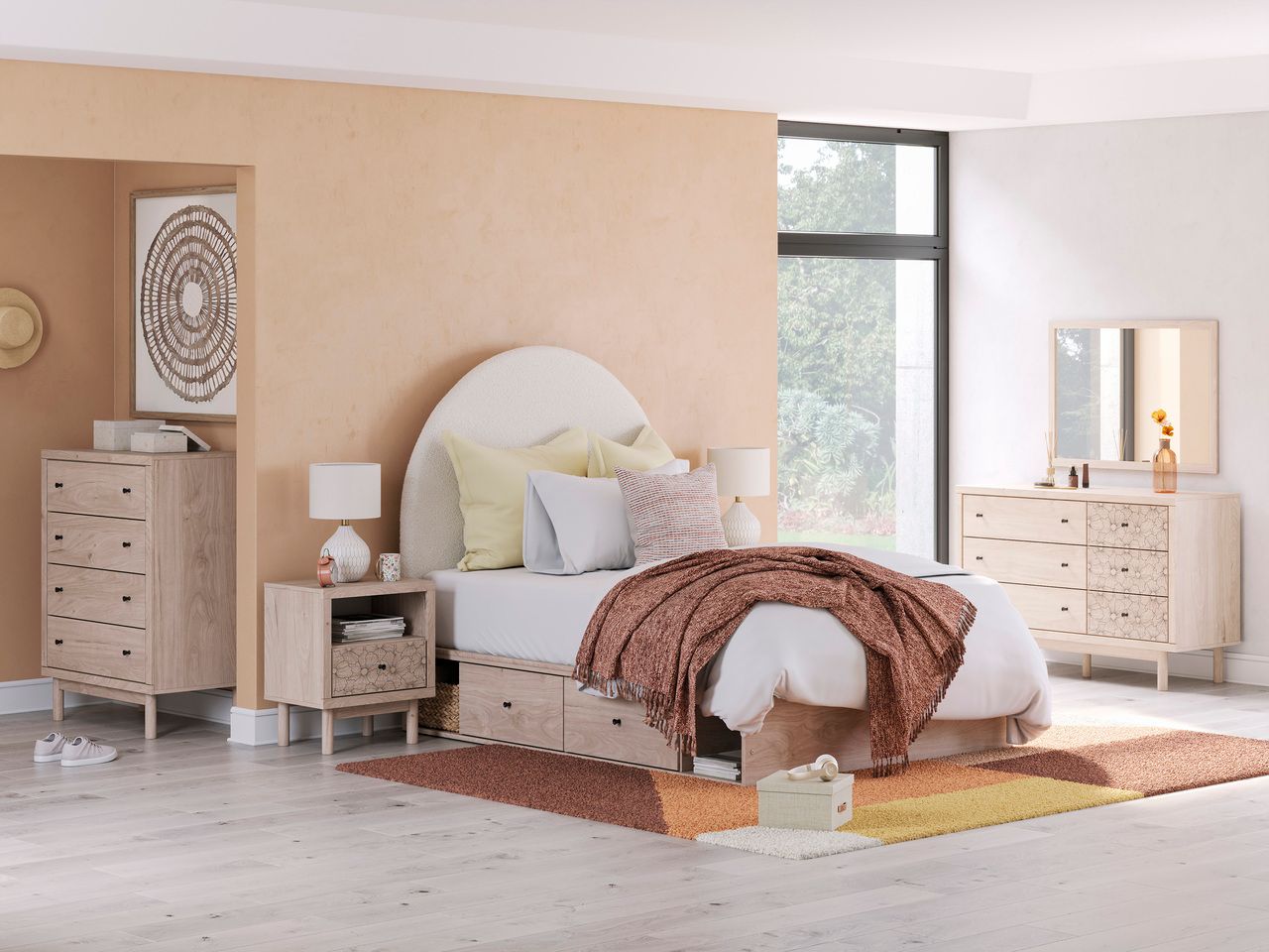 Birkmore Dresser In Tan NCB1566221