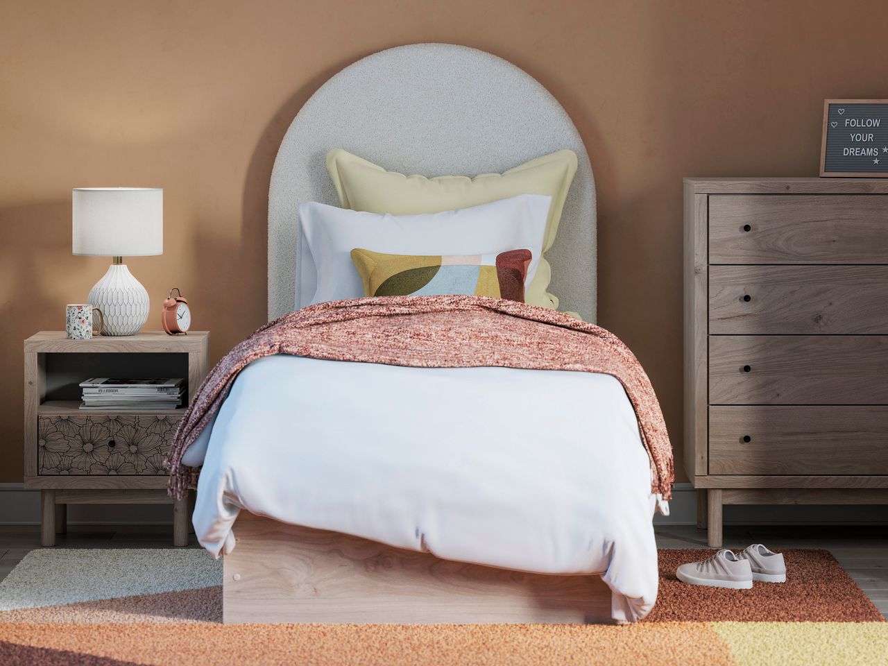 Birkmore Chest of Drawers In Tan NCB1566244