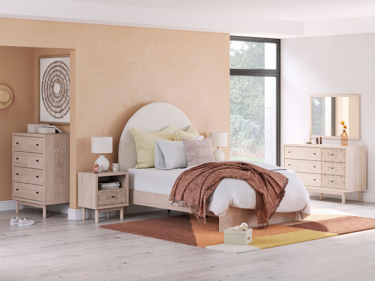 Birkmore Chest of Drawers In Tan NCB1566244