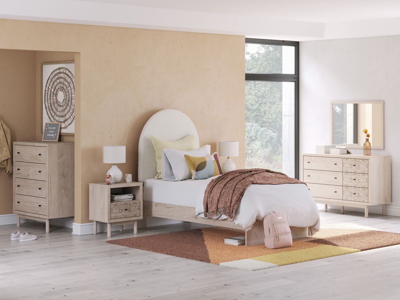 Birkmore Chest of Drawers In Tan NCB1566244