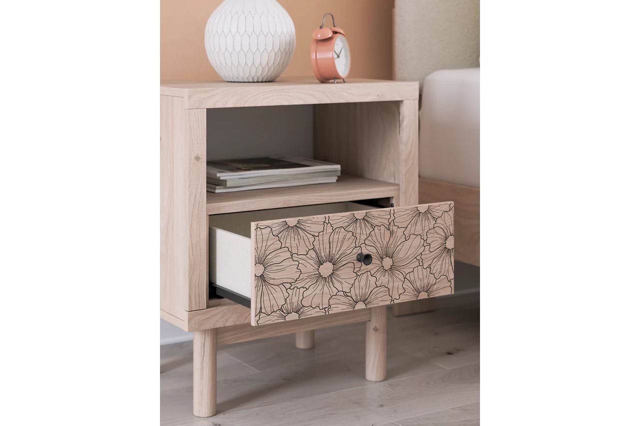 Birkmore Nightstand In Tan NCB156691