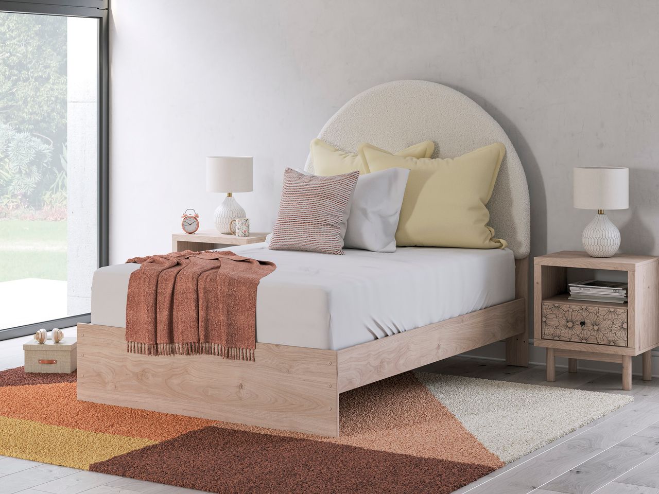 Birkmore Nightstand In Tan NCB156691