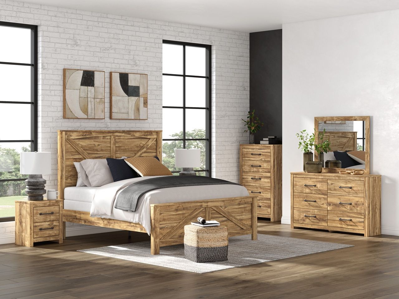 Hastiport Bedroom Mirror In Brown NCB158036