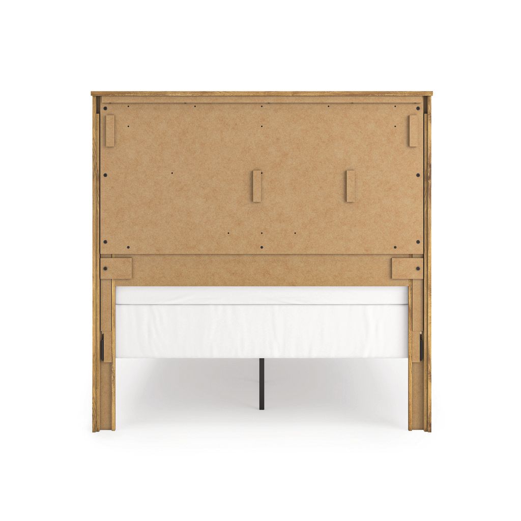 Hastiport Queen Crossbuck Panel Bed In Brown NCB1580B2