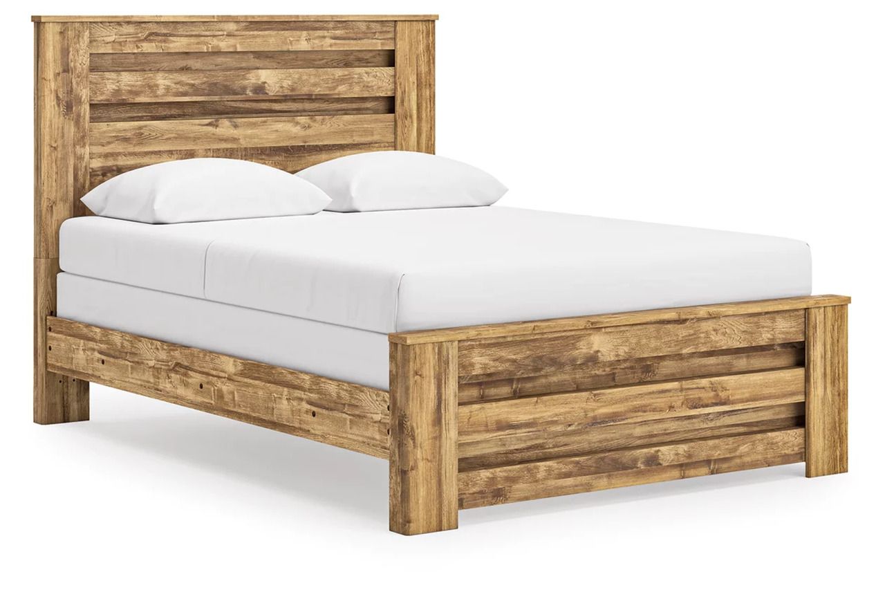 Hastiport Queen Panel Bed In Brown NCB1580B4